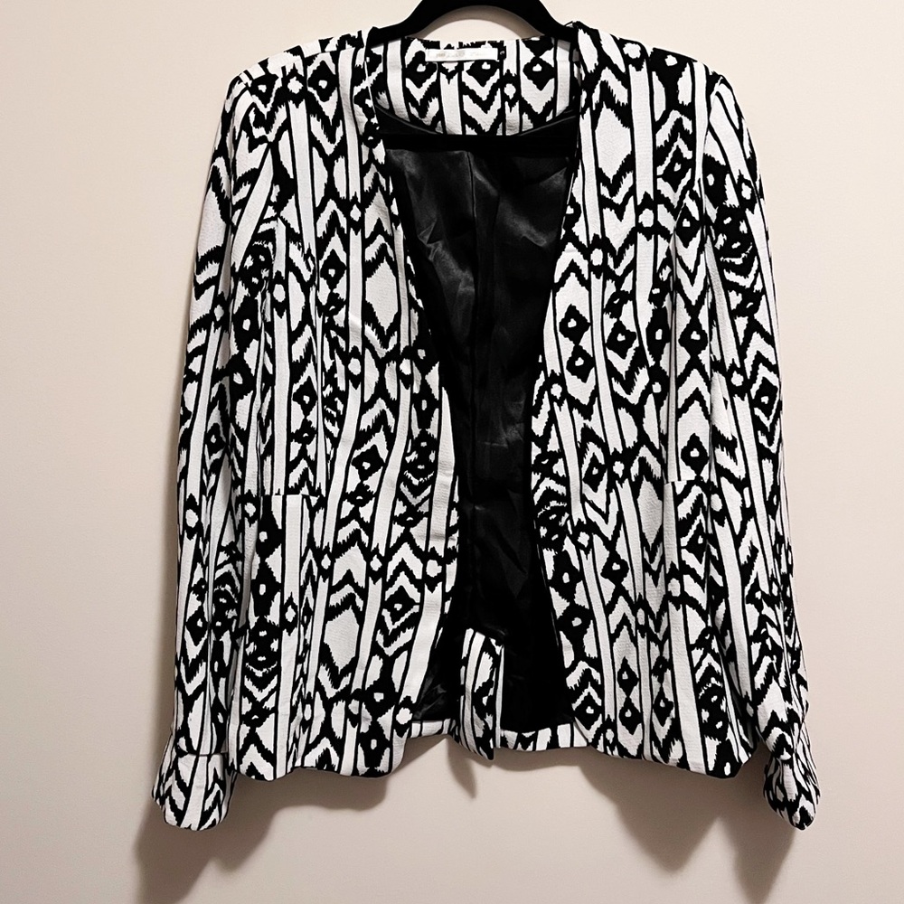 Della Spiga Open Front Blazer Jacket 3